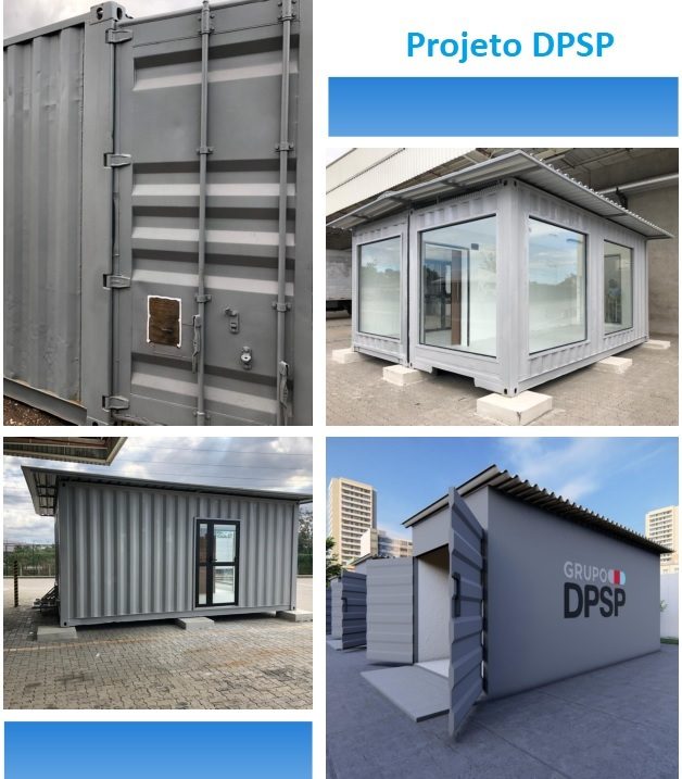 Contrução modular em container: sustentabilidade e economia para empresas